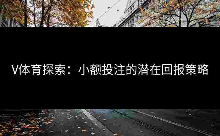 V体育探索：小额投注的潜在回报策略